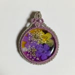 レジン＊マクラメ編み＊トップ na na la 🌻