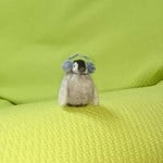 ほっこり イヤマフbabyペンギン 羊毛フェルト