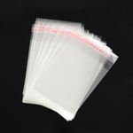 〖100枚 〗12cmx7cm◇opp透明袋◇ 粘着シール付 
