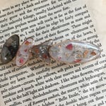 【SALE】くすみカラーのヘアバレッタ