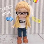 オビツ11 ファー付きアウター イエロー