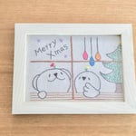 クリスマスのフレーム