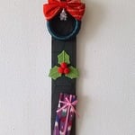 ちりめん  クリスマス  壁掛け