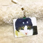 送料込み《ペットの写真で作る》オリジナルうちの子のパスケース