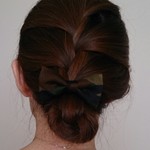 リボンヘアゴム(カモフラ)