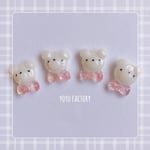 くまちゃんのリボンピアス