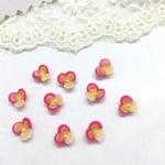 ビオラ＊小さな花＊ 樹脂・レジン素材・材料、イヤーカフに パーツ  94