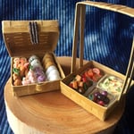 ミニチュアフード 竹かごピクニック弁当⑦