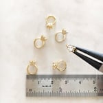 K16GP プチリングチャーム　６個セット