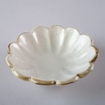 菊花鉢　（粉引　8.5ｃｍ）