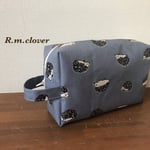 おむつポーチ★はりねずみ★グレー