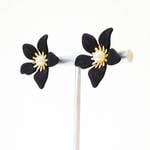黒いちいさいお花