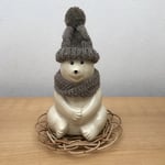 【再販】しろくま貯金箱ニット帽・スヌードセット♡(送料無料)