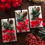 バニラの香りのクリスマスアロマワックスバー