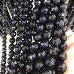 オニキスカット 8mm  連売り  ブレスレット2本分