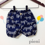 かぼちゃパンツ キツネ柄