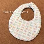 りぼんと蝶々（ホワイト）＊ふんわりリバーシブルスタイ