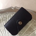 革のキーケース 黒系柔らかレザー5