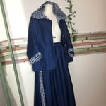 【再販】ネイビー💙ギンガムの組み合わせセットアップ