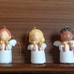 クリスマスオーナメント 天使(ハンドベル)