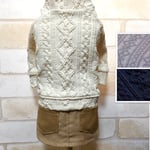m様専用　　　アランニットとコーデュロイスカートのワンピ