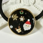 🎄クリスマス🎁サンタさんとトナカイさん賑やかヘアゴム  レジン