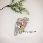 現品2本セット＊リバティ＊ヘアピン＊ぱっちんピン