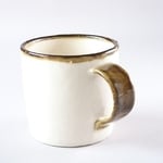 【価格改定】フリーカップ　（粉引 茶色ライン）
