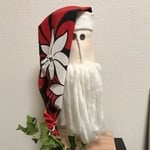 ハワイアンファブリックのサンタクロース
