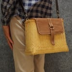 竹のショルダーバッグ
