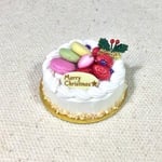 約1/6 ミニチュア クリスマスケーキ