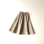 【XS〜S】受注製作 小柄さん フレアスカート グレンチェック 
