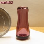 ﾐﾆﾁｭｱ☆彩り花器・食器☆ワインレッド☆1☆
