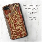 『グスタフ クリムト ヒュギエイア』スマホケース レトロ 絵画 人気 iPhoneX XS