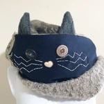 「ハレノチネコ」猫スヌード♩大好きなねこ達とお出かけも一緒に。マフラー ストール ふわふわ もこもこ ニット