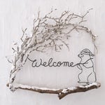 ヒグマの Welcome 樹氷オーナメント