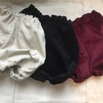コーデュロイのブルマ(ボルドー)