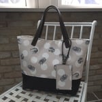 ハリネズミ×メッシュレザーのバッグ