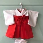 ※npeさまご予約品※メルちゃんの巫女さん風着物セット