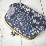 リバティプリント コンパクト親子がま口財布 ヨシエ
