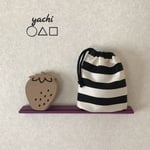 毎日使えるコップ入れ★モノトーンボーダー 