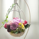 ✿プリザーブドフラワー・鳥かごアレンジ✿スタンド付き