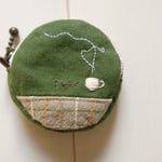 (T様オーダー品)カップ刺繡のコインケース
