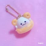 ばけろんドーナツキーホルダー
