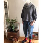 再販 リネン100％トップス