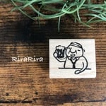 【30％OFFセール中】ちっちゃいおじさん岩井係長【乾杯】＊ラバースタンプ＊R243