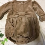 コーデュロイロンパース80