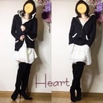 モコモコかわいいギャザー丈長上下チャックフードパーカージャケット💖かわいい。デート❣️