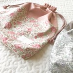 yurierikaさま専用★リバティ＊シューズ袋(巾着タイプ)