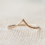 14kgf Hammered イリス・リング ~Inès~